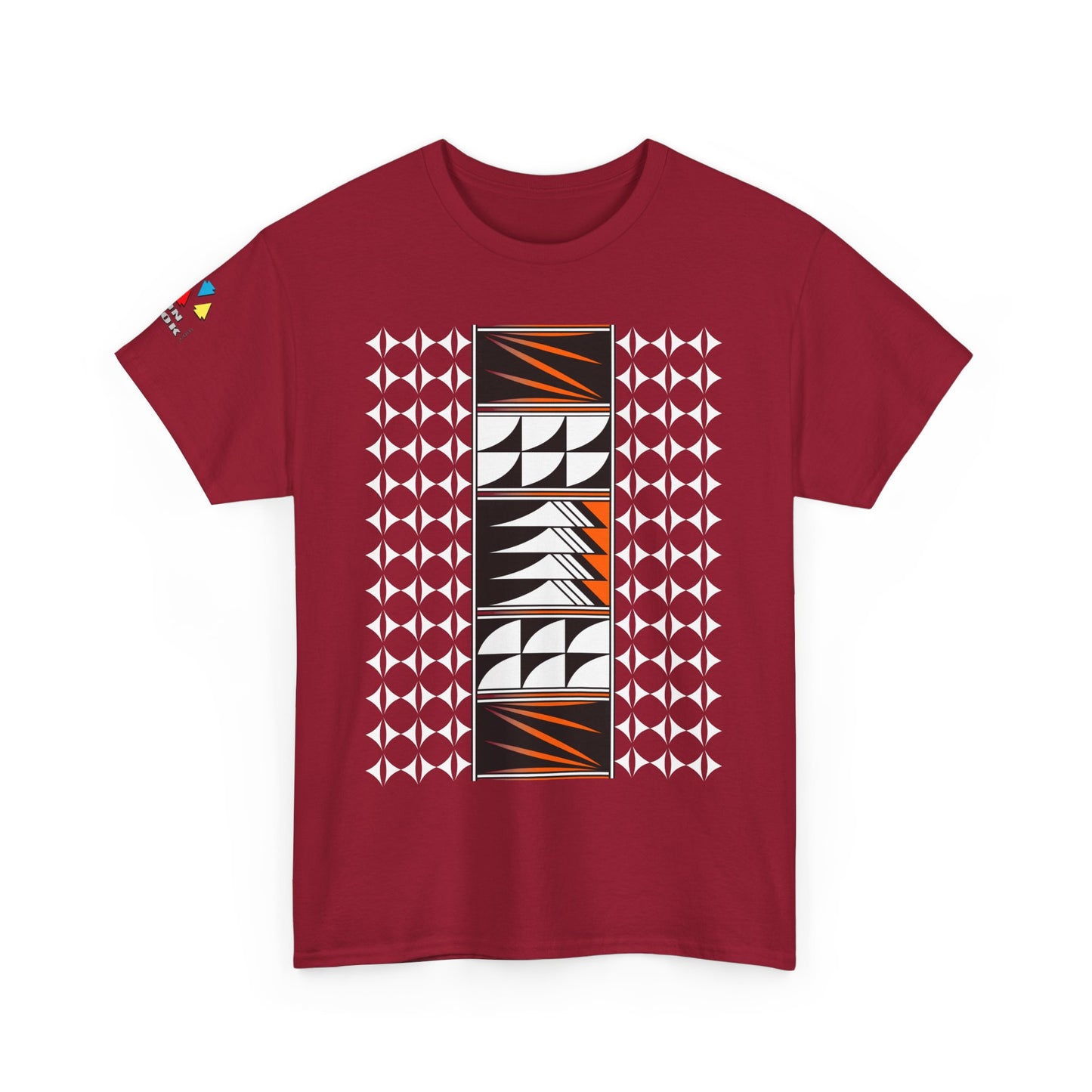 Feather Blessings in Orange Gildan Unisex Tee