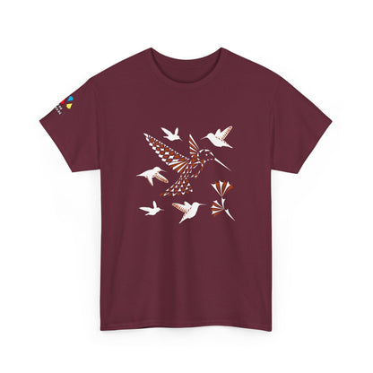 Hummingbird Blessing in Rust Gildan Unisex Tee
