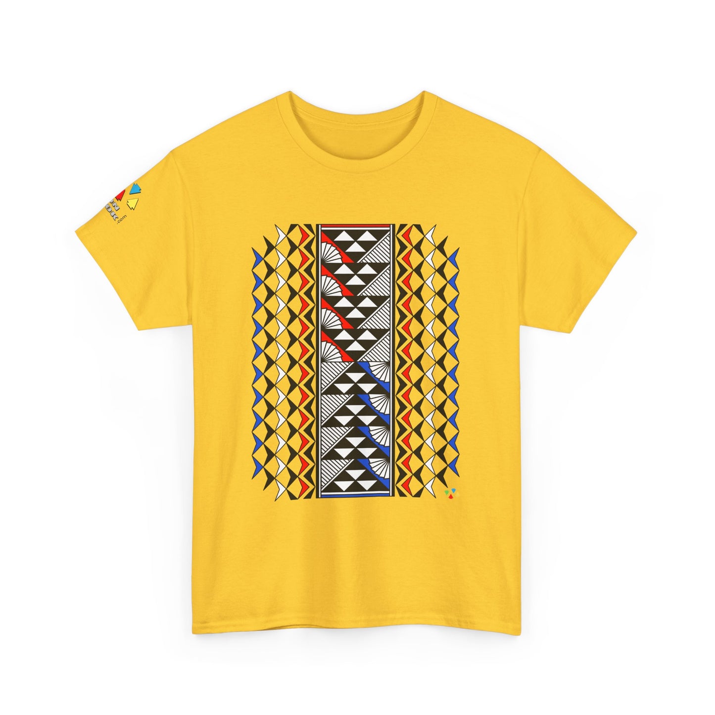 Sun and Rain in Red/White/Blue Gildan Unisex Tee