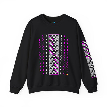 Sun and Rain in Pink Unisex Sweatshirt