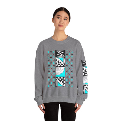Southwest Sunrise in Turquoise Unisex Sweatshirt