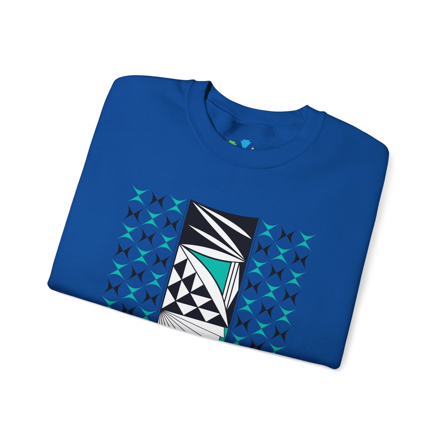 Southwest Sunrise in Aqua Unisex Sweatshirt