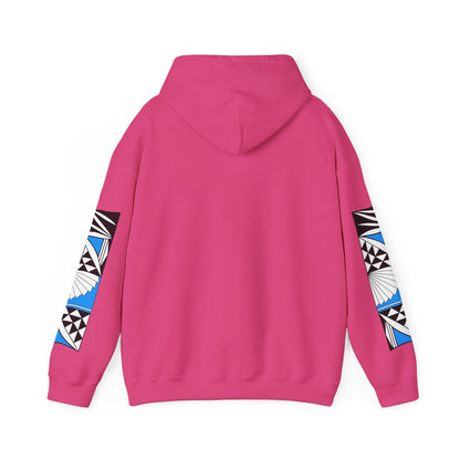 Southwest Sunrise in Sky Blue Unisex Hoodie
