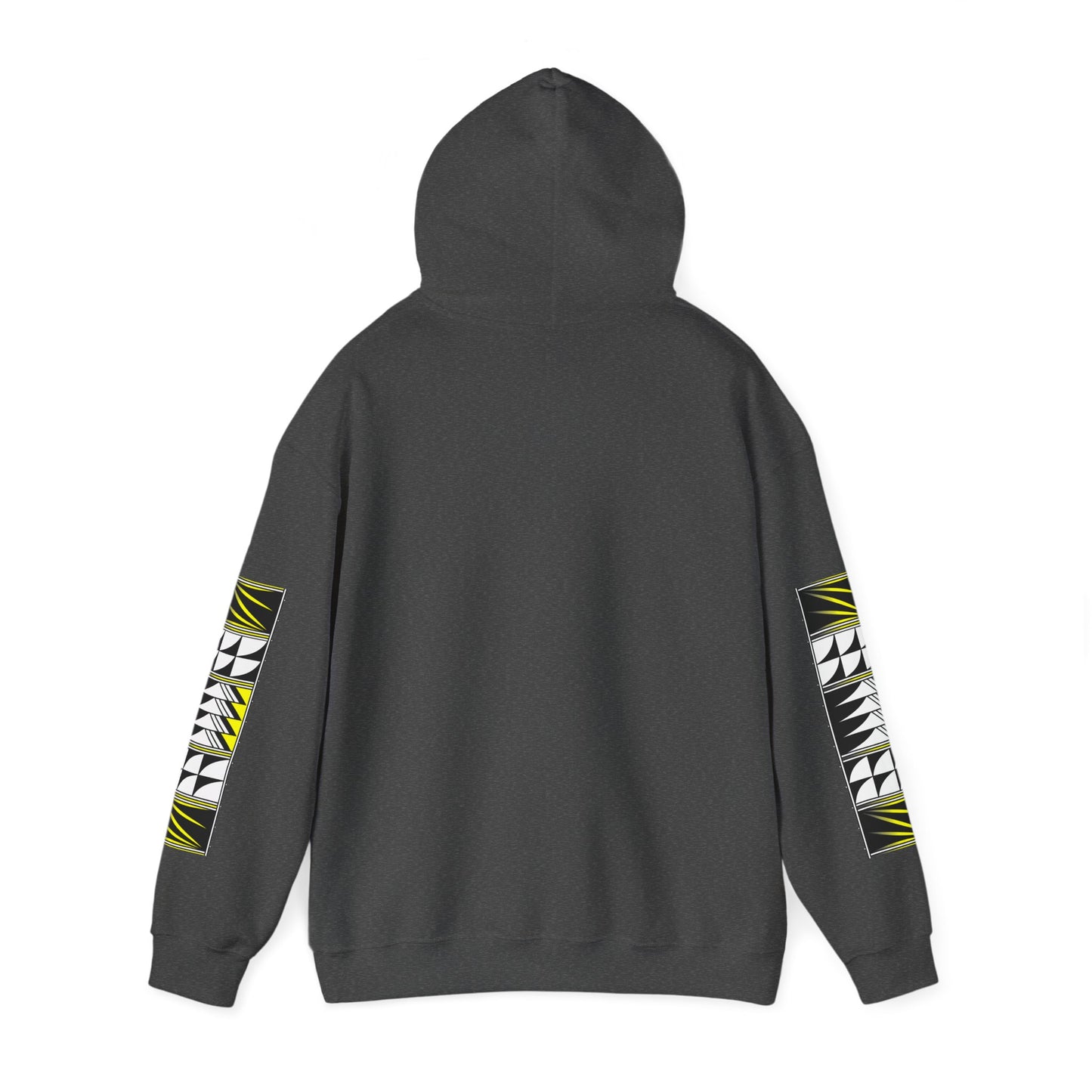 Blessed Feathers in Yellow Unisex Hoodie