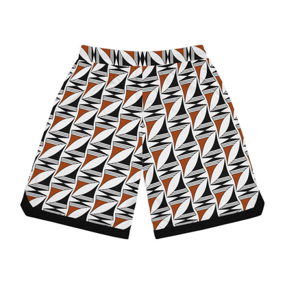 Sacred Sun and Moon Basketball Rib Shorts