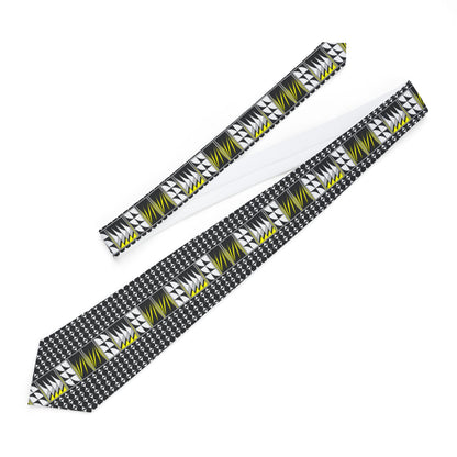 Yellow Blessed Feathers Necktie