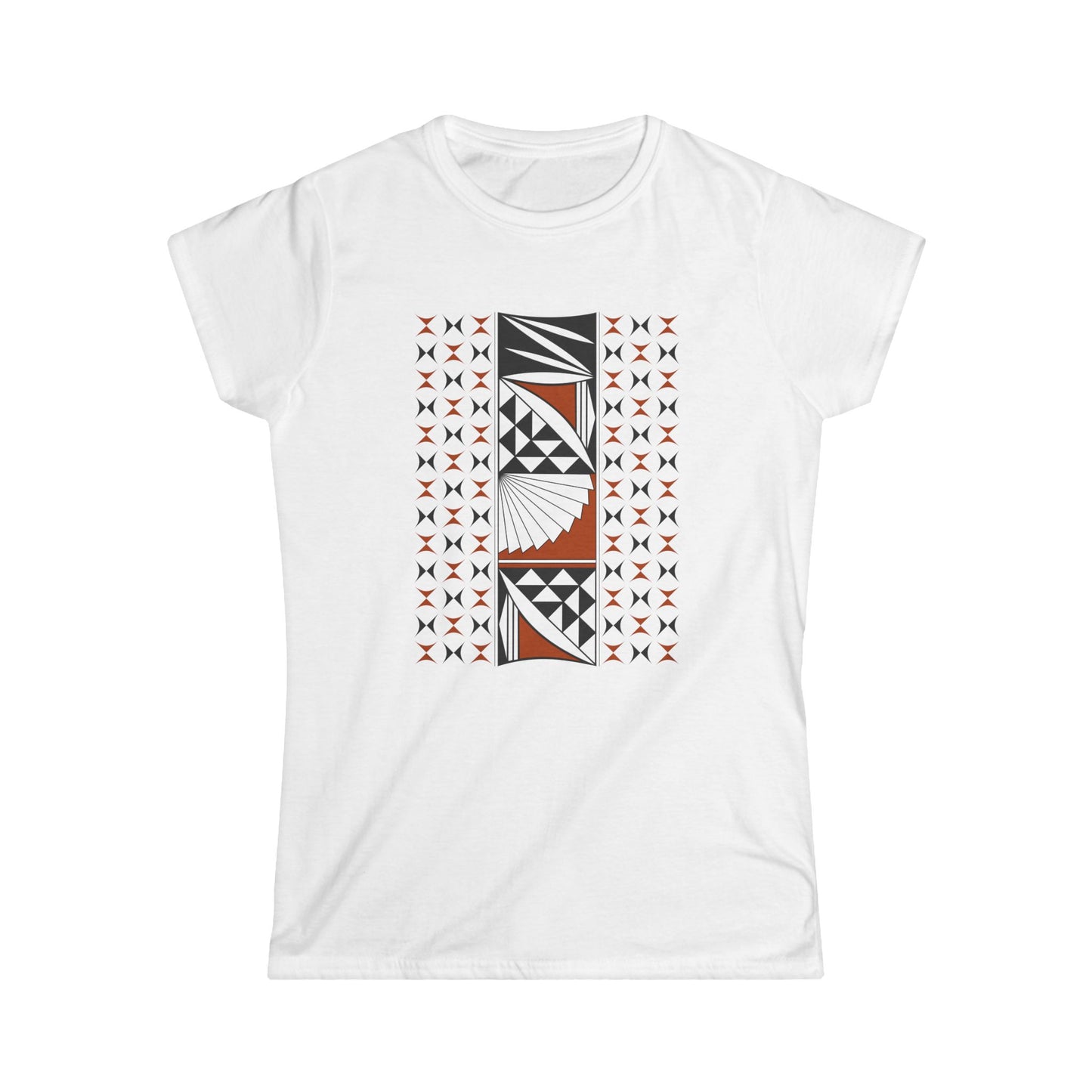 Rust Southwest Sunrise Women's Softstyle Tee
