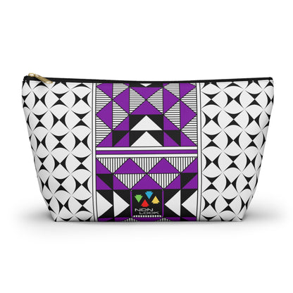 Sacred Mountains in Purple Pouch w T-bottom