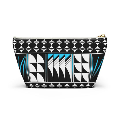 Blessed Feathers in Turquoise Pouch w T-bottom