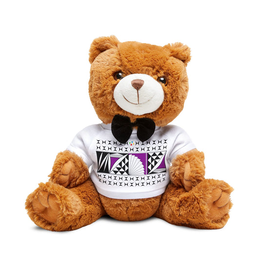 Southwest Sunrise in Purple Teddy Bear with T-Shirt