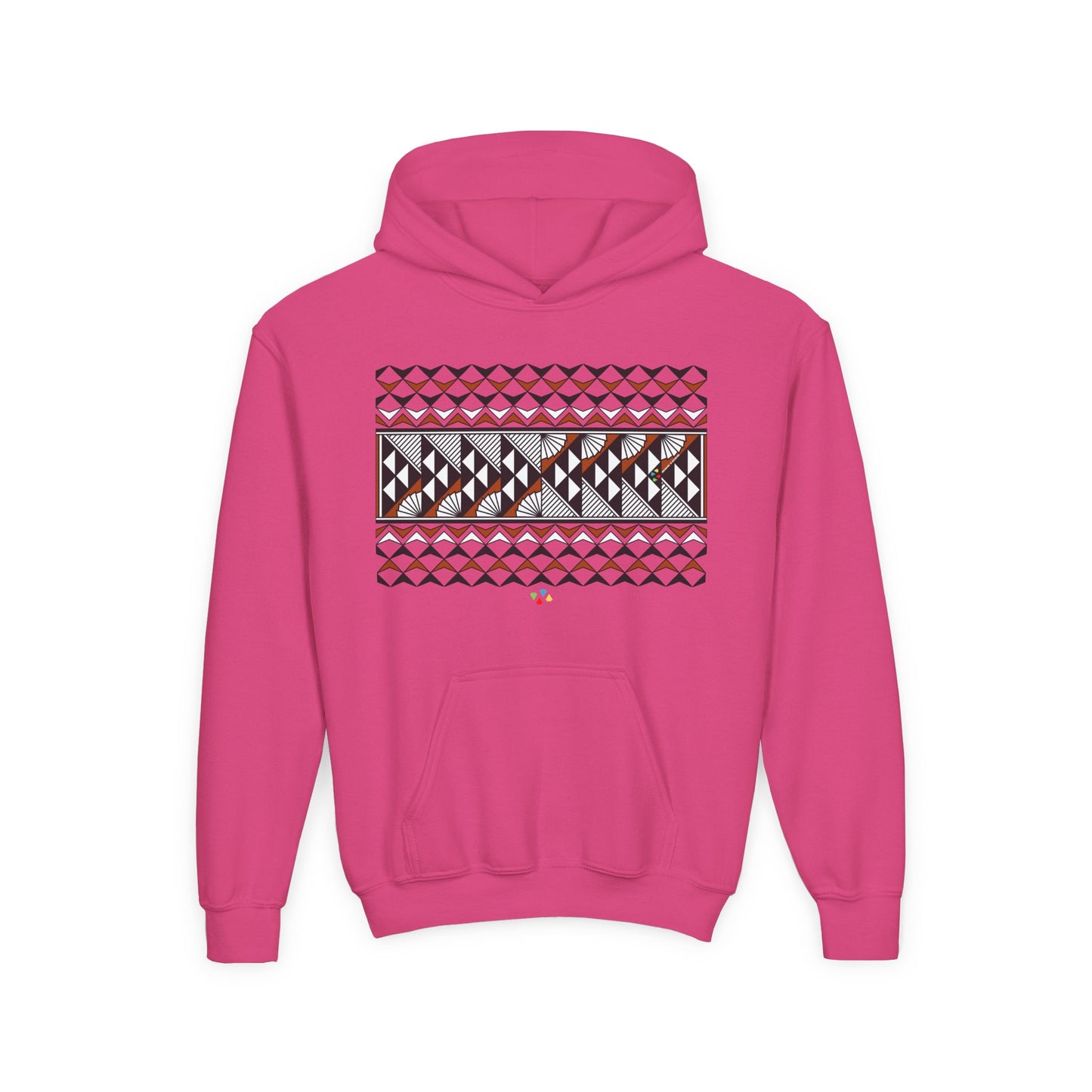 Rust Rain and Sun Youth Heavy Blend Hooded Sweatshirt