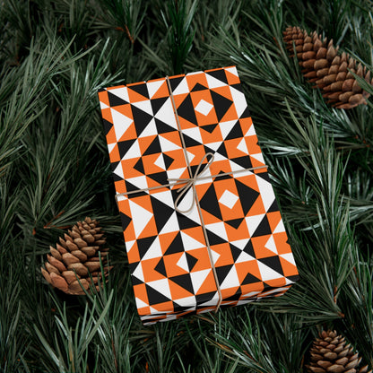 Orange Sacred Mountains Gift Wrap Papers