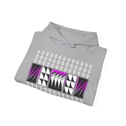 Blessed Feathers in Pink Unisex Hoodie