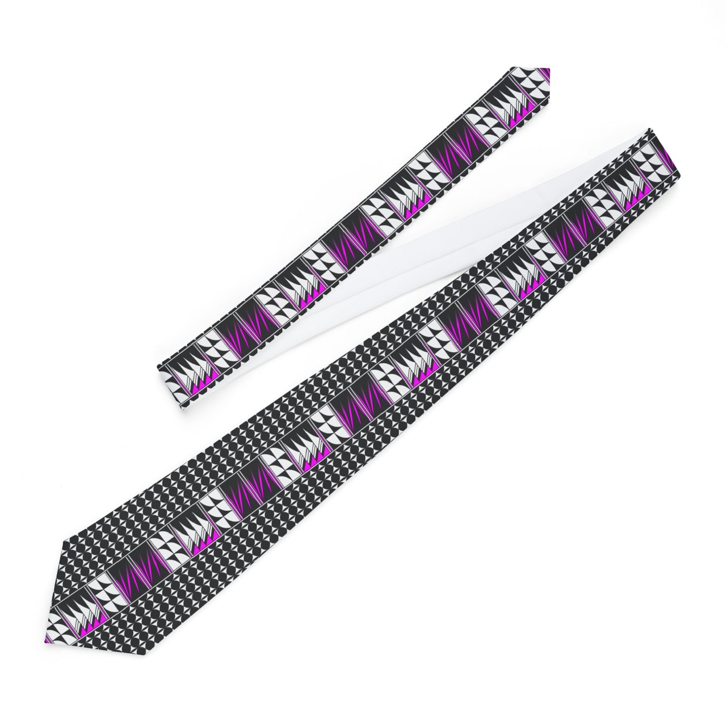 Pink Blessed Feathers Necktie