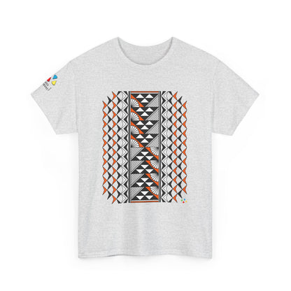 Sun and Rain in Orange Gildan Unisex Tee