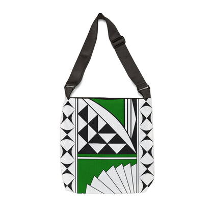 Green Southwest Sunrise Adjustable Tote Bag