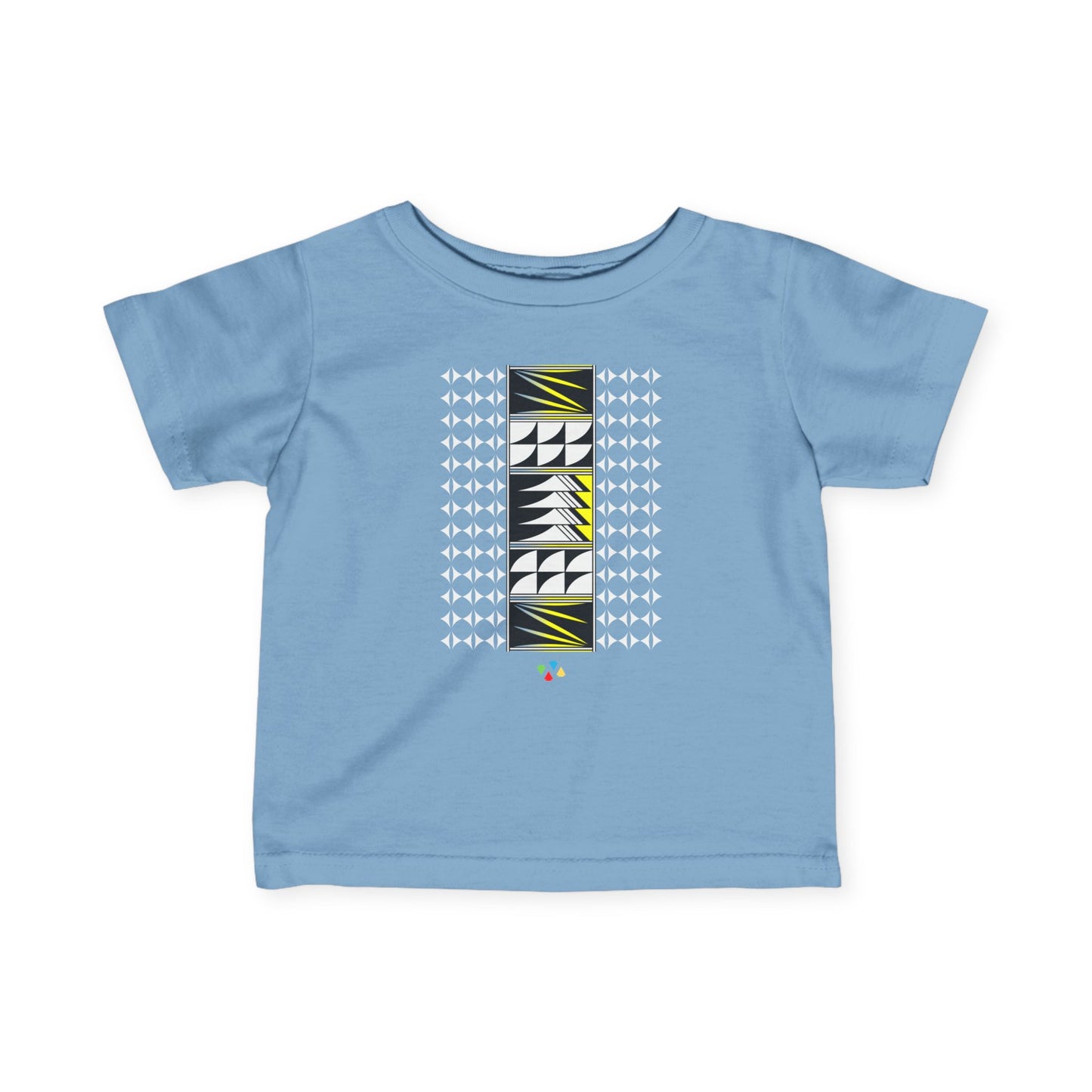 Yellow Feather Blessings Infant Fine Jersey Tee