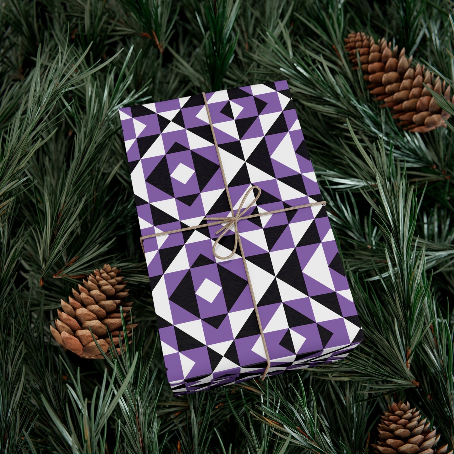 Light Purple Sacred Mountains Gift Wrap Papers