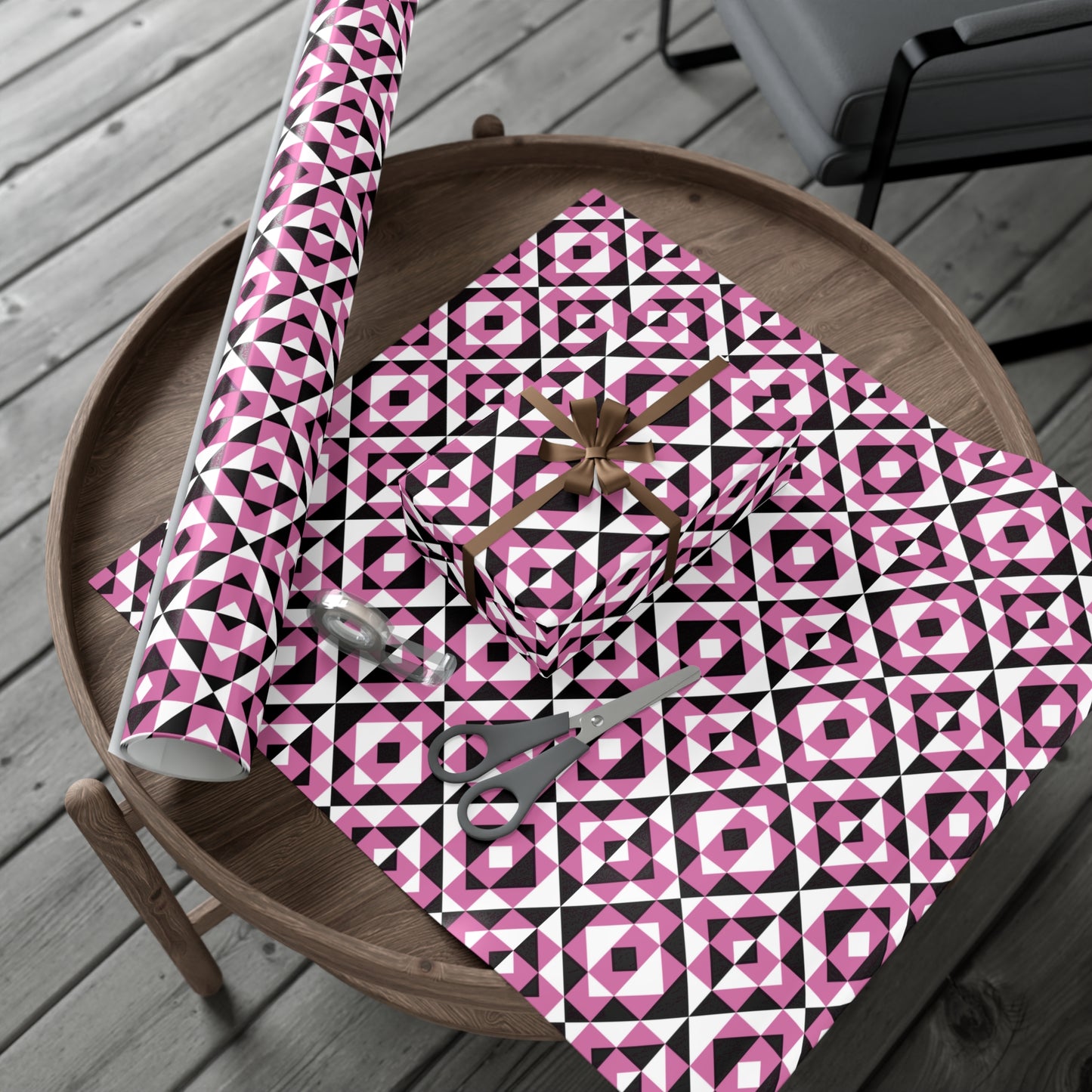 Light Pink Sacred Mountains Gift Wrap Papers