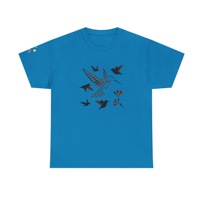 Hummingbird Blessing in Rust Gildan Unisex Tee