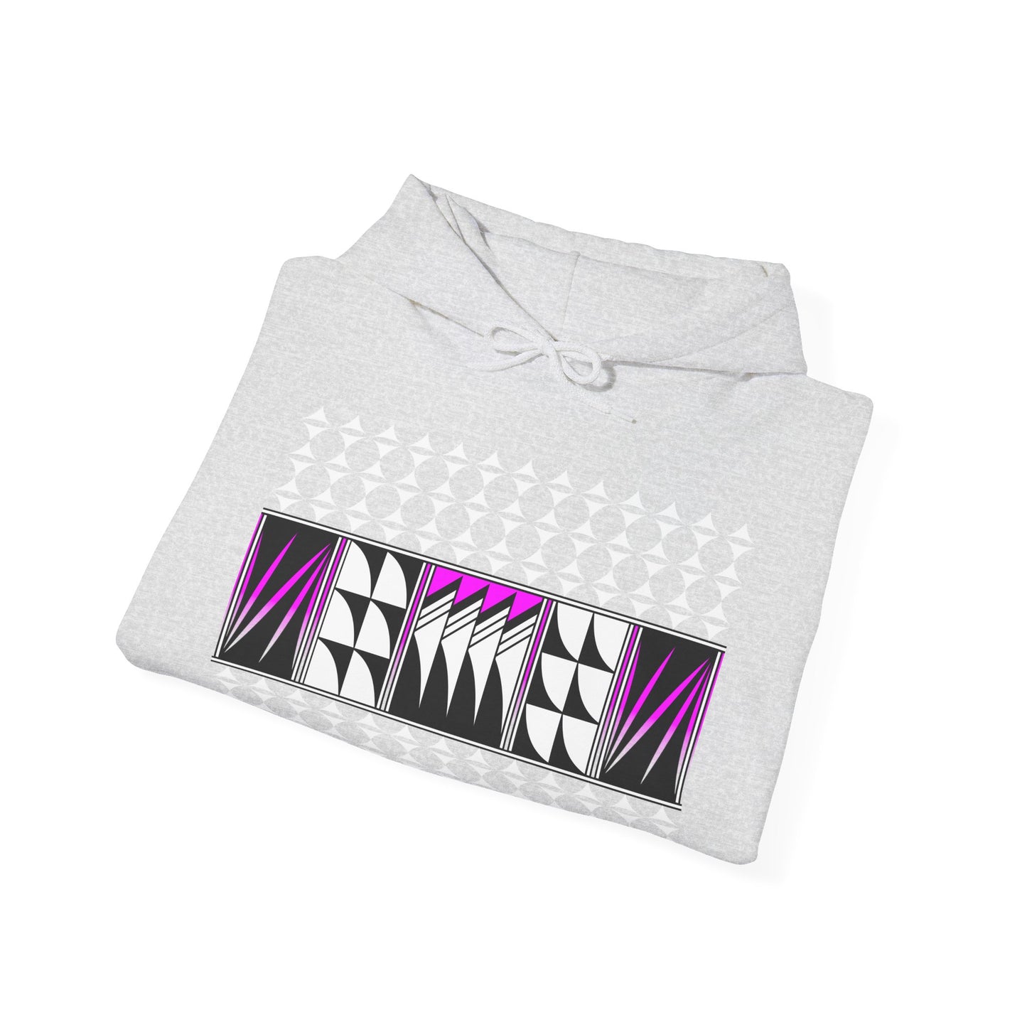 Blessed Feathers in Pink Unisex Hoodie