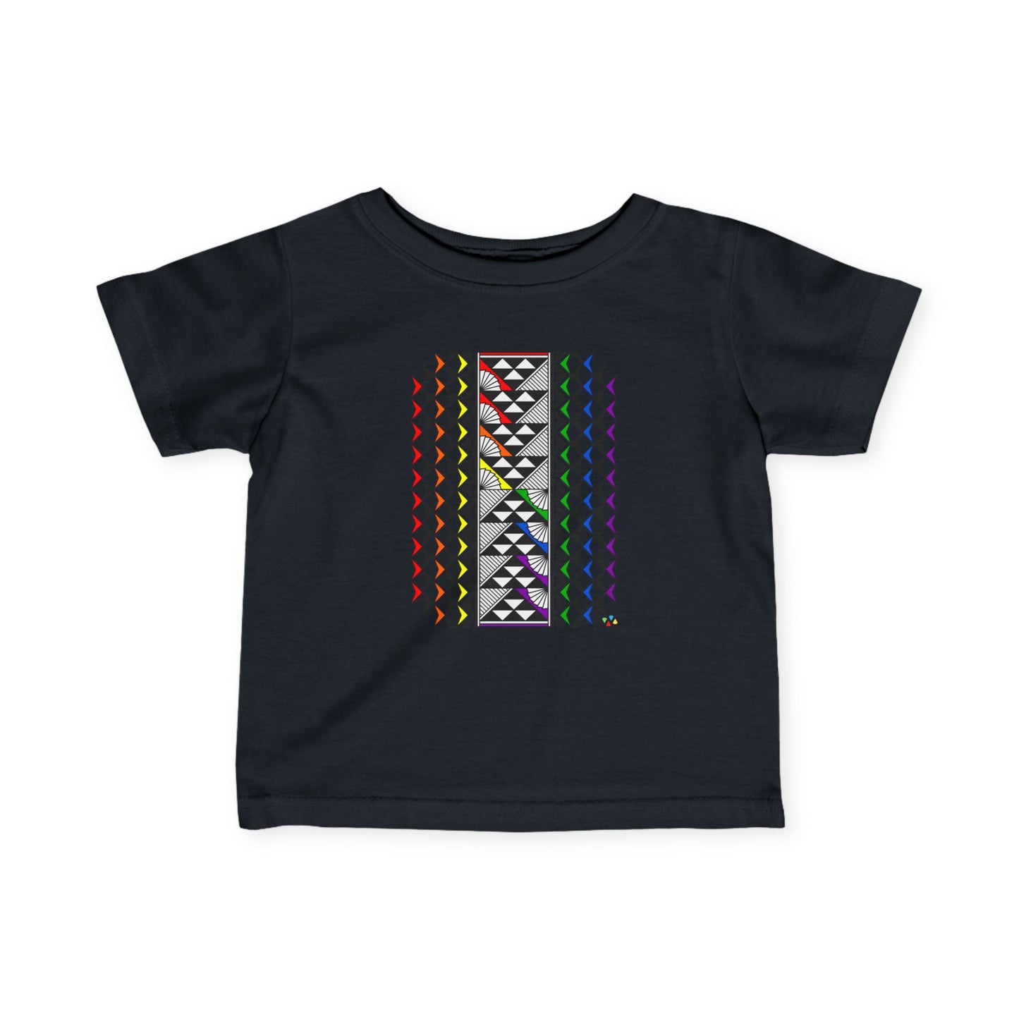 Rainbow Sun and Rain Infant Fine Jersey Tee