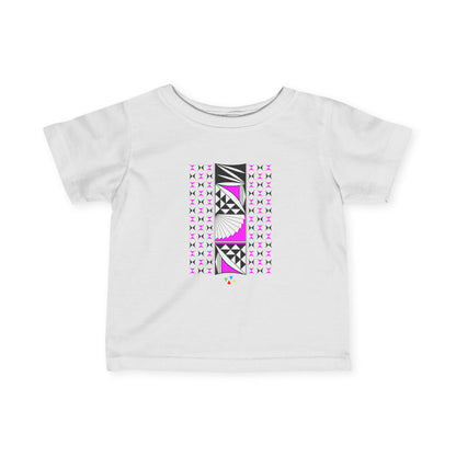 Pink Southwest Sunrise Infant Fine Jersey Tee