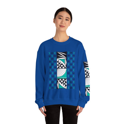Southwest Sunrise in Aqua Unisex Sweatshirt