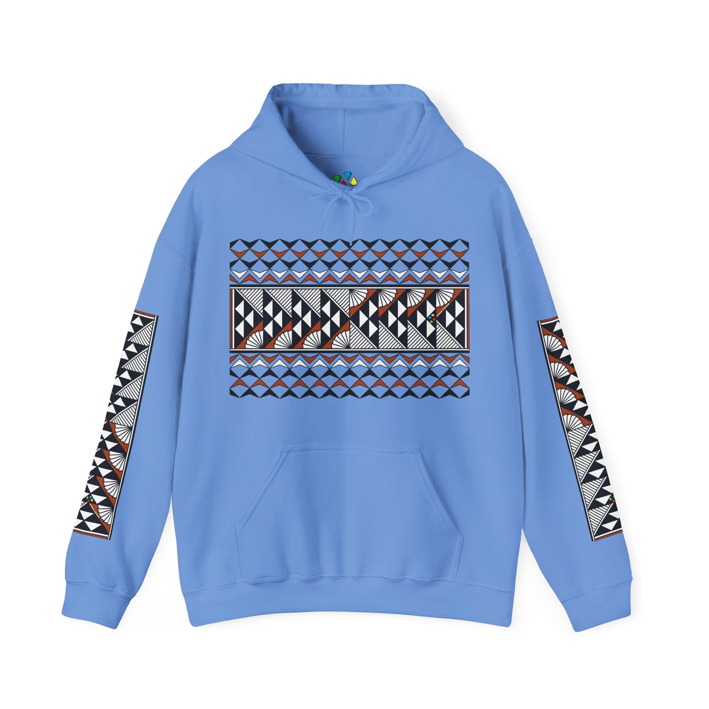 Sun and Rain in Rust Unisex Hoodie