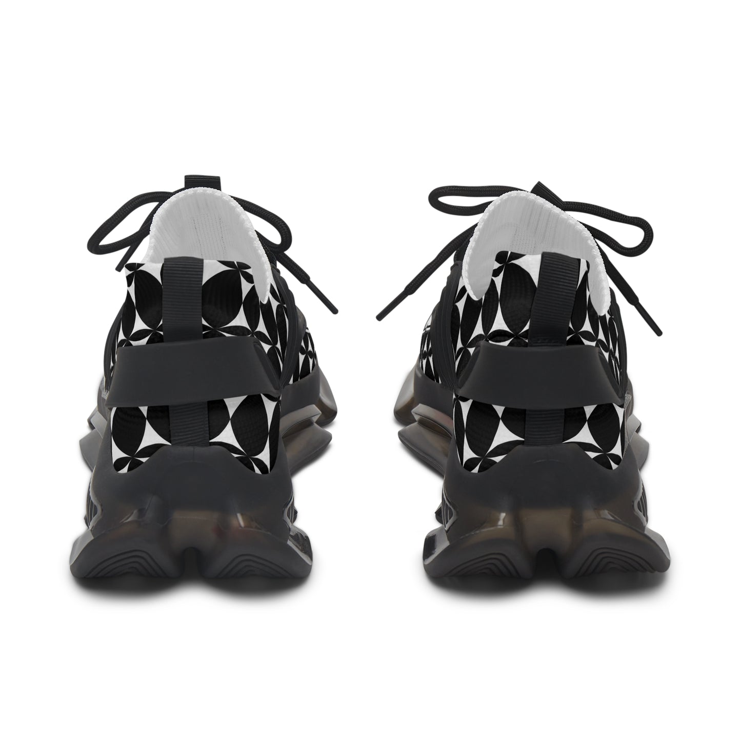 Feather Blessing in Gray Women's Mesh Sneakers