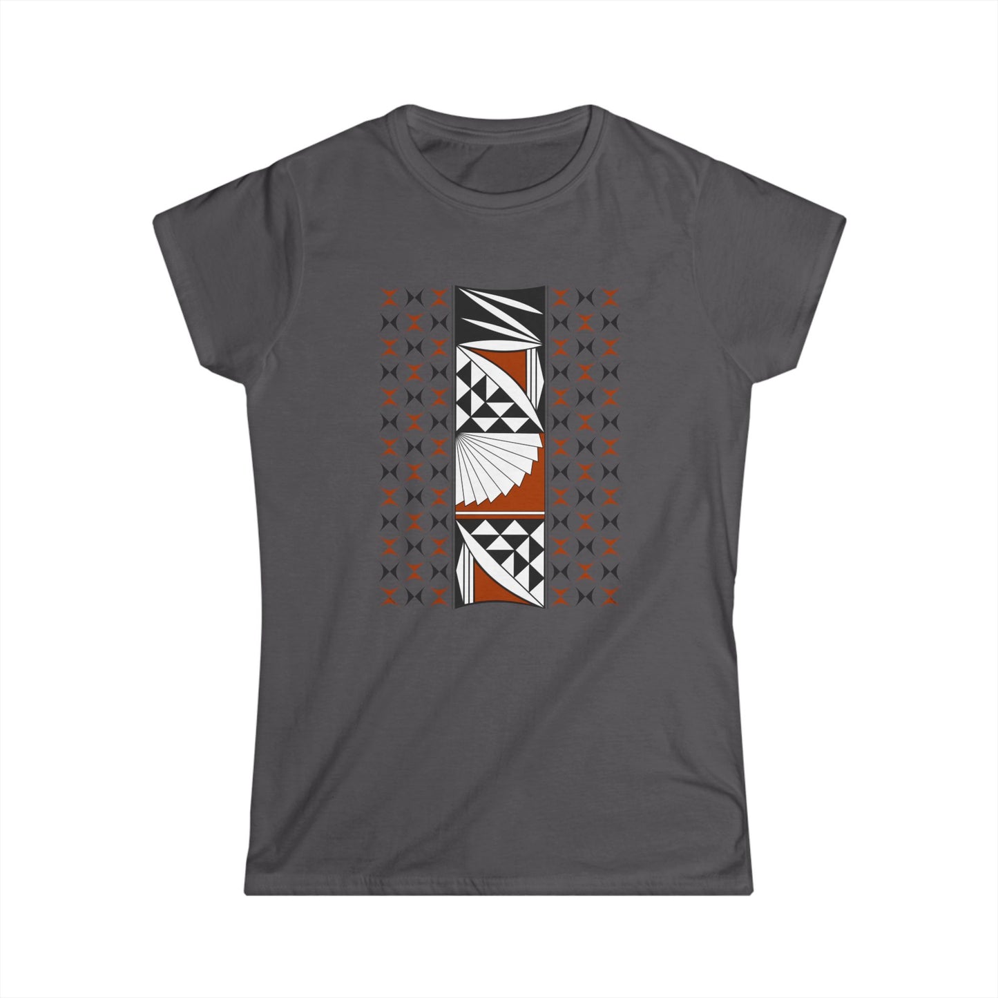 Rust Southwest Sunrise Women's Softstyle Tee