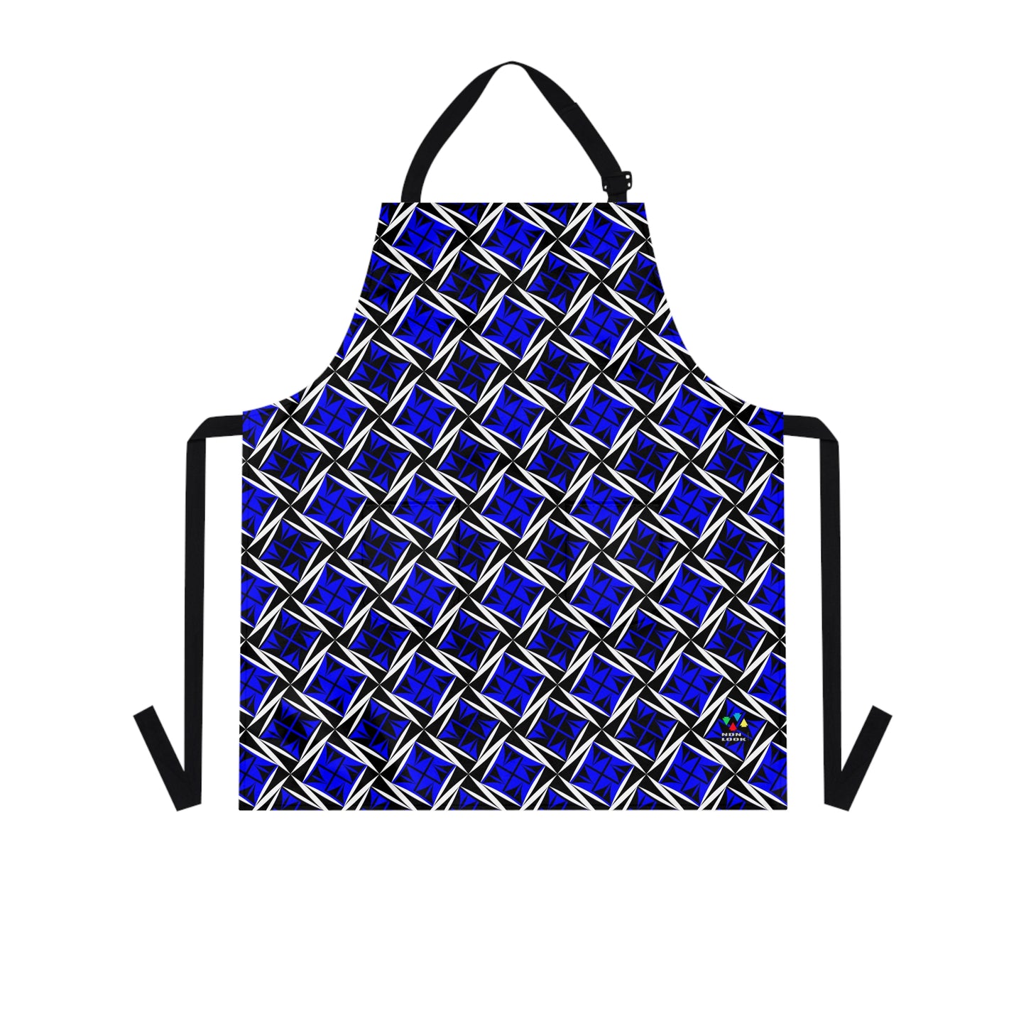 Sacred Winds in Cobalt Two Pocket Apron