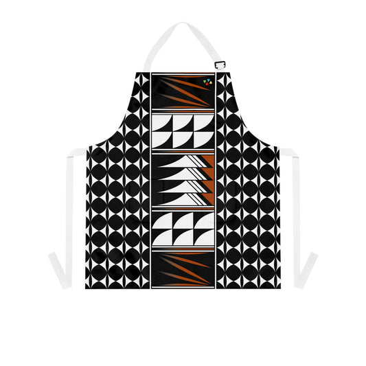 Feather Blessing in Rust Two Pocket Apron
