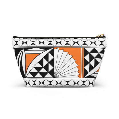 Southwest Sunrise in Orange Accessory Pouch w T-bottom
