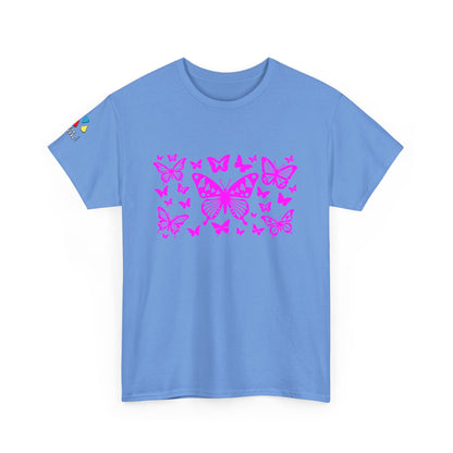 Butterfly Dance in Pink Gildan Unisex Tee