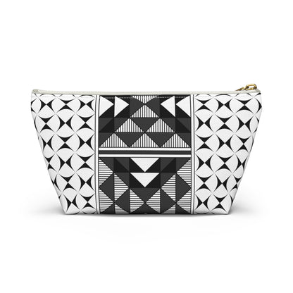 Sacred Mountains in Charcoal Pouch w T-bottom