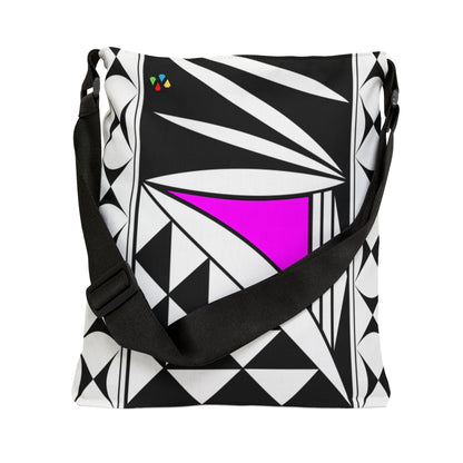 Pink Southwest Sunrise Adjustable Tote Bag