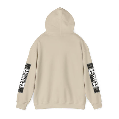 Blessed Feathers in Gray Unisex Hoodie