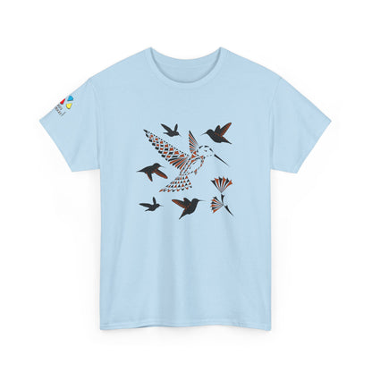 Hummingbird Blessing in Rust Gildan Unisex Tee