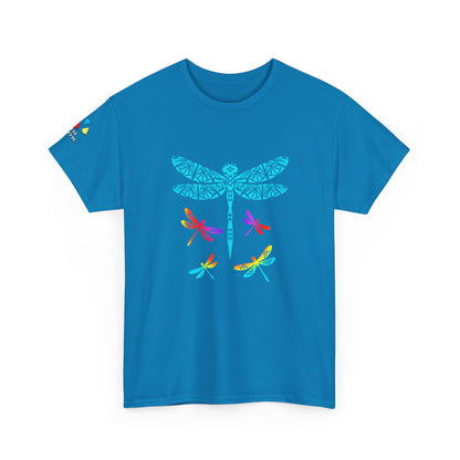 Rainbow Native Dragonfly Gildan Unisex Tee