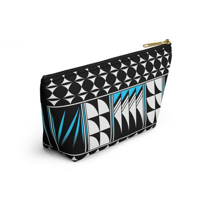 Blessed Feathers in Turquoise Pouch w T-bottom