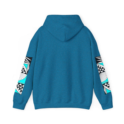 Southwest Sunrise in Turquoise Unisex Hoodie