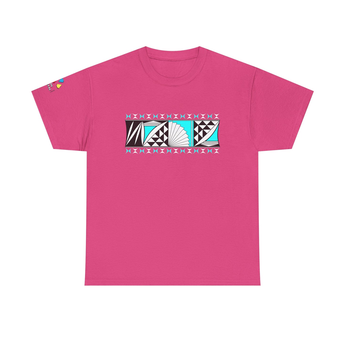 Southwest Sunrise 2 in Turquoise Gildan Unisex Tee