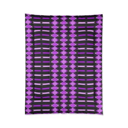 Southwest Desert Diamonds in Purple Comforter