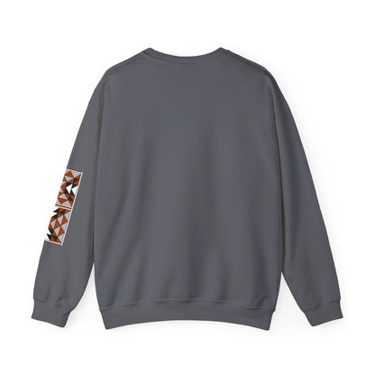 Sacred Mountains in Rust Unisex Sweatshirt