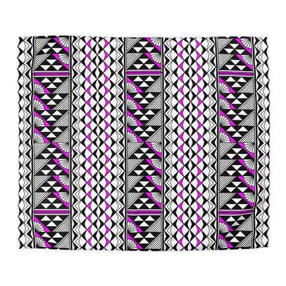 Sun and Rain in Pink Microfiber Duvet Cover