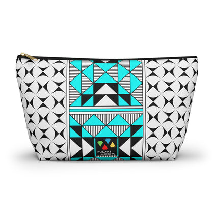 Sacred Mountains in Turquoise Pouch w T-bottom