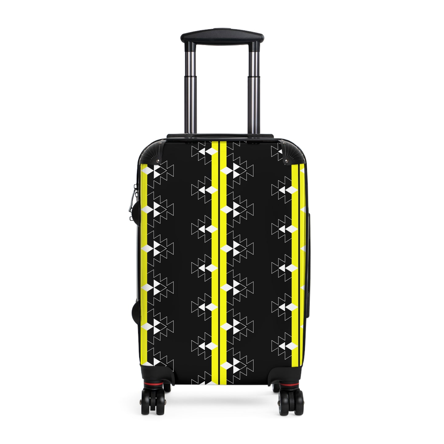 Yellow Native Woven Stories Suitcases