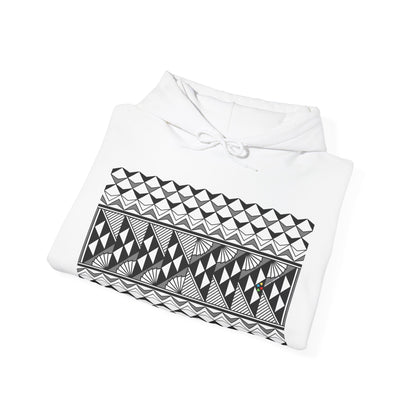 Sun and Rain in Gray Unisex Hoodie