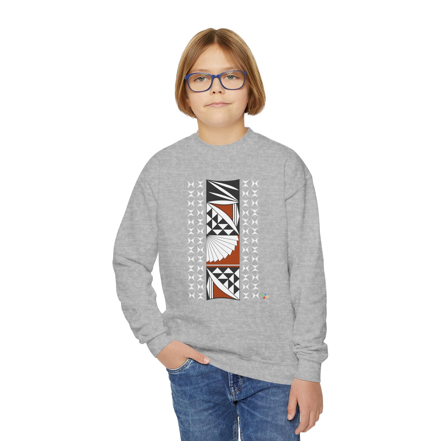Southwest Sunset Youth Crewneck Sweatshirt